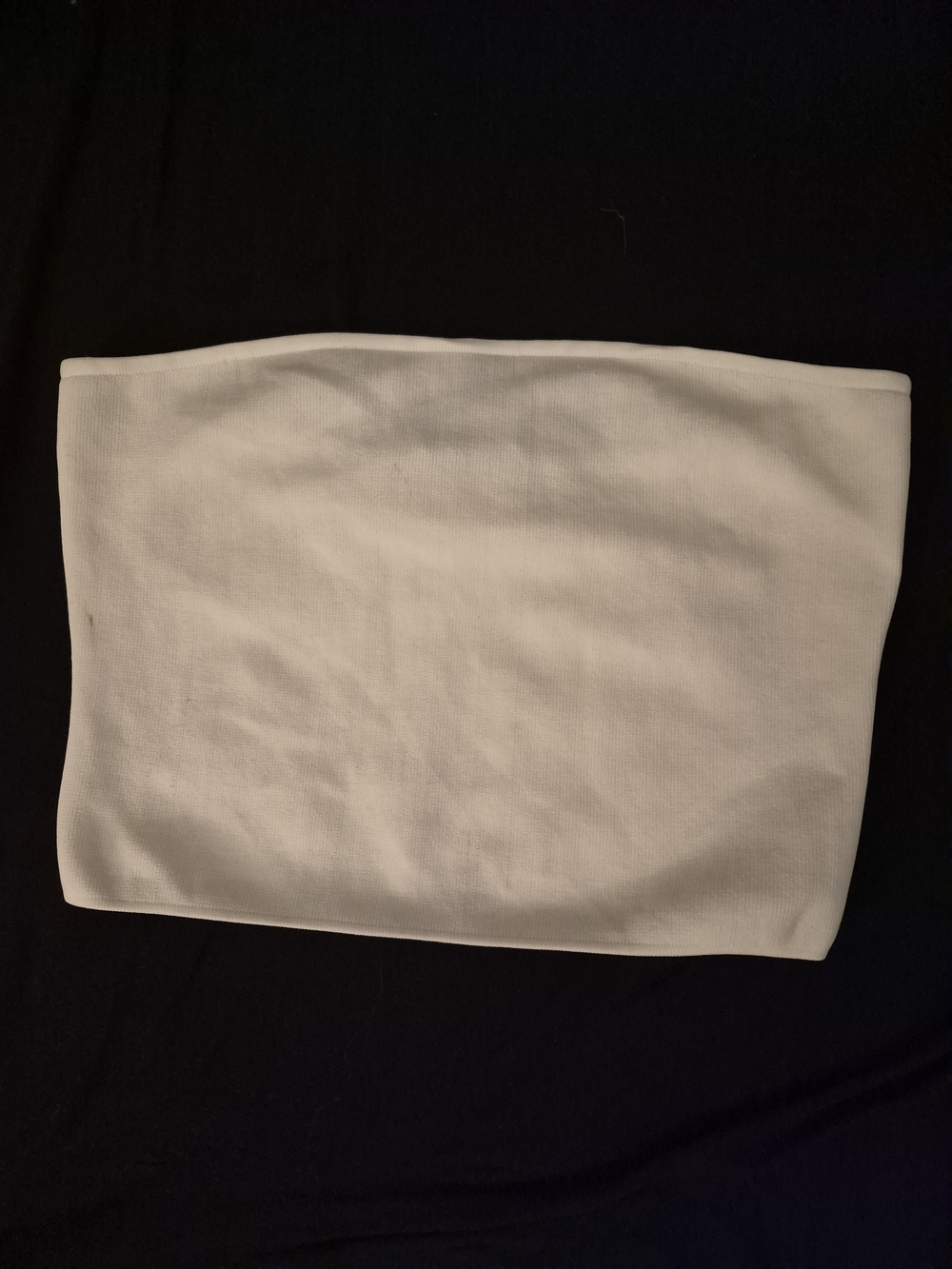 BNWT T.J.Maxx White Ribbed Tube Top